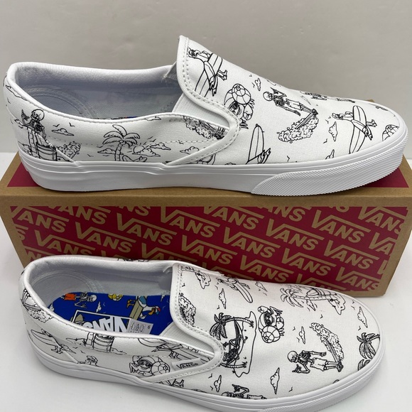 Vans Shoes - Vans WMNS Classic Slip-On
Low Tide True White/True
VN0A5JLXBPD Sneakers